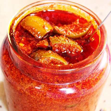 Avakaya pickle - Traditional Andhra Mango pickle